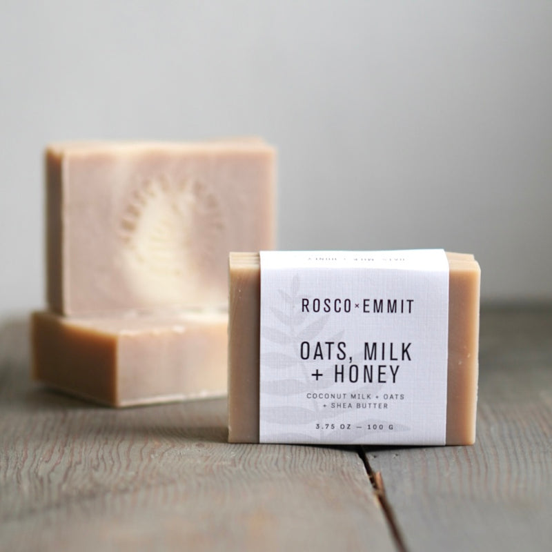 Rosco Emmit Soap - Oats, Milk + Honey