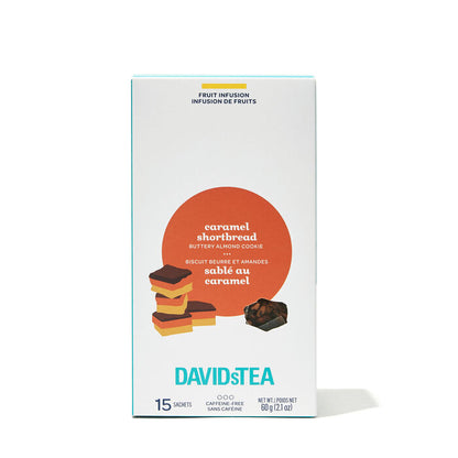 DavidsTea - Caramel Shortbread (Pack of 15)