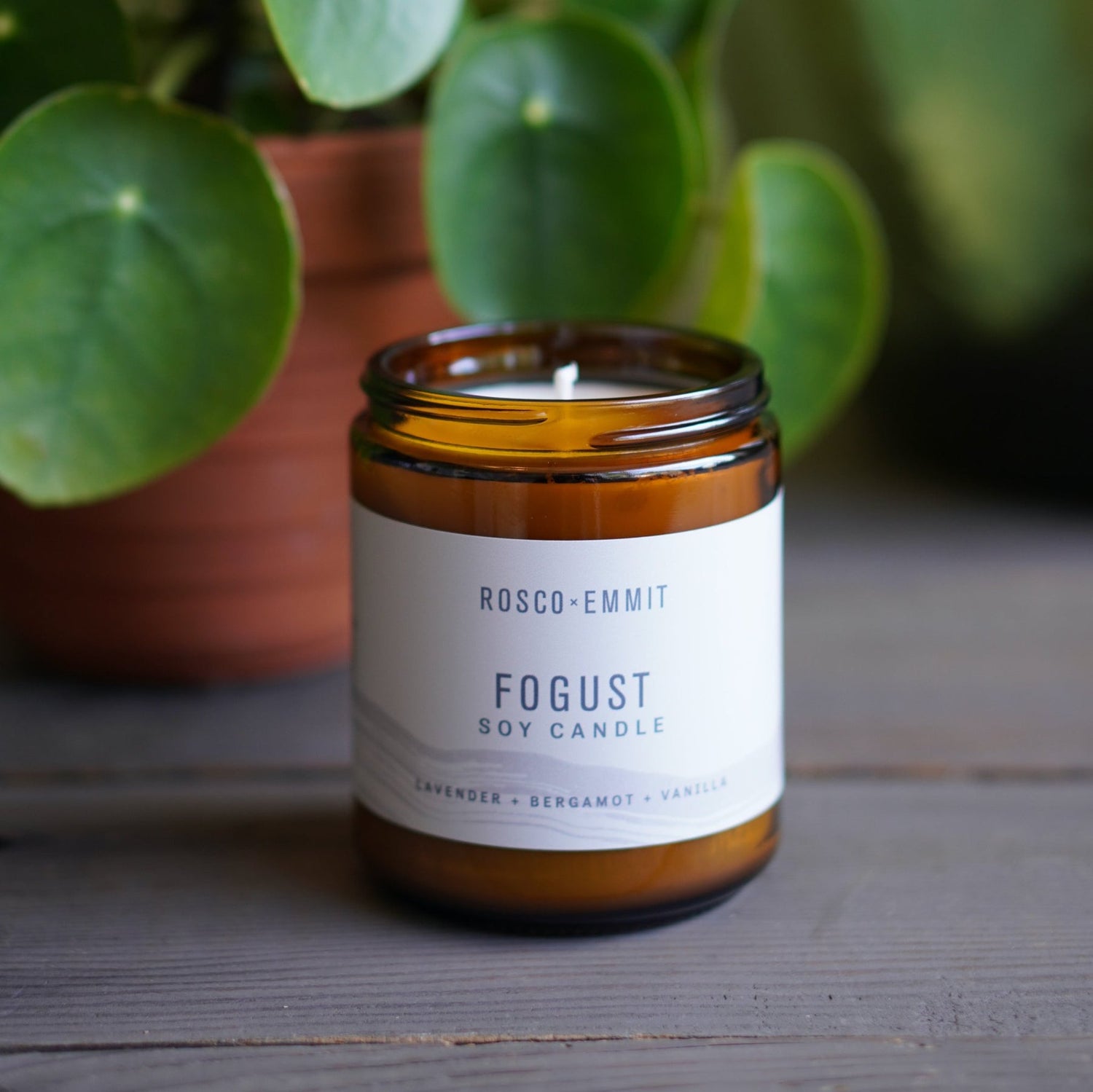 Rosco Emmit Candle (Jar) - Fogust - 8oz