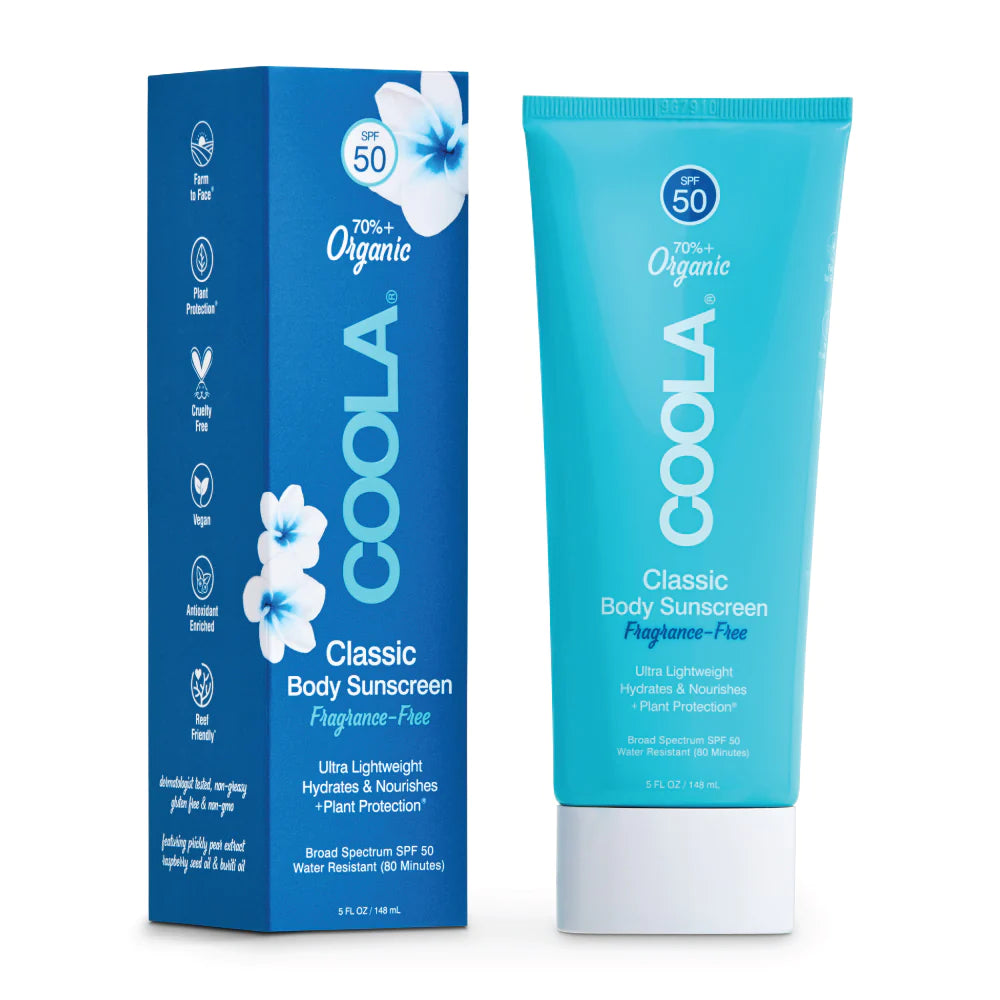 COOLA Organic Classic Body Lotion SPF50 - Fragrance Free