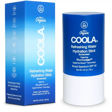 COOLA Organic Face Refreshing Water Hydration Stick Sunscreen SPF50