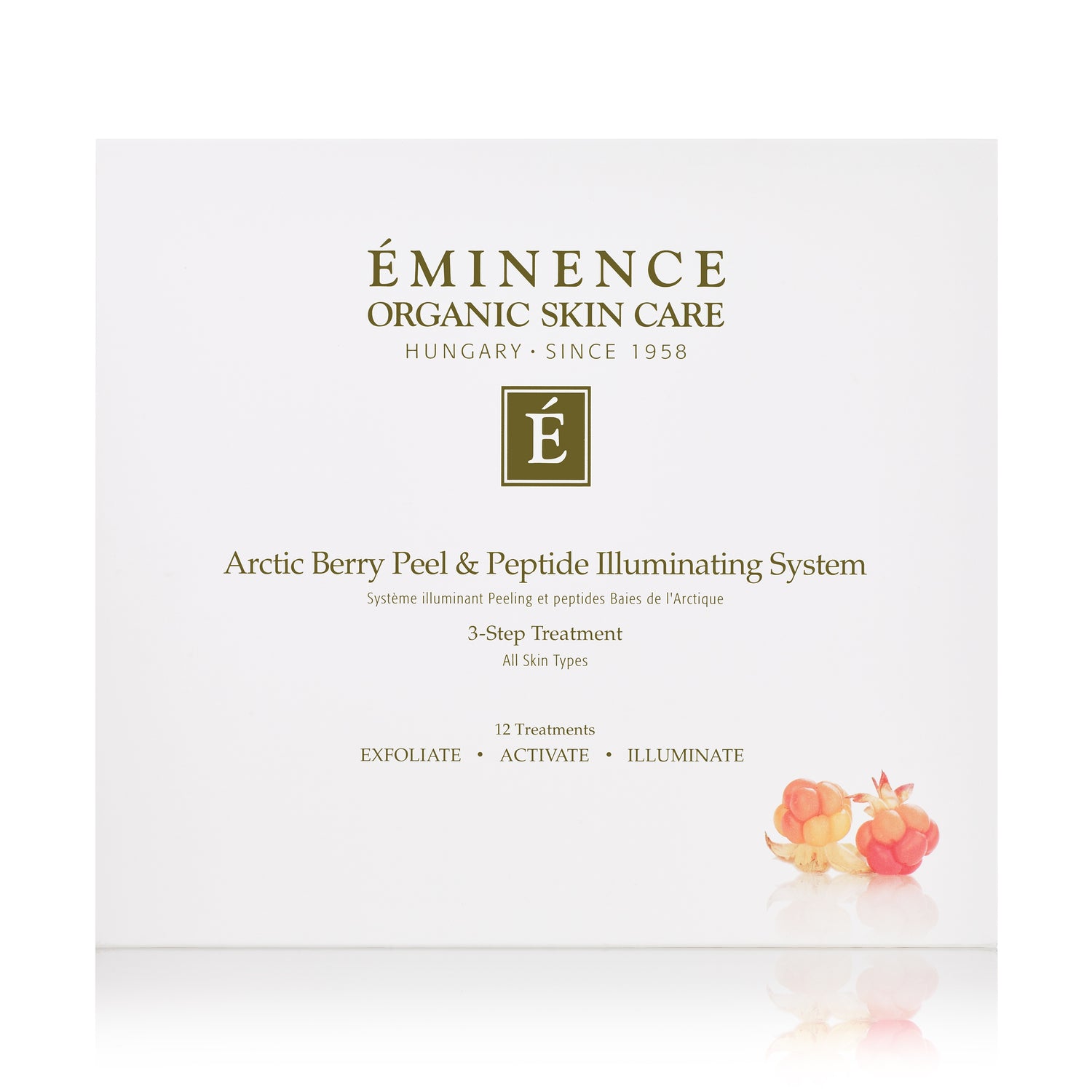 Eminence Organics Arctic Berry Peel &amp; Peptide Illuminating System