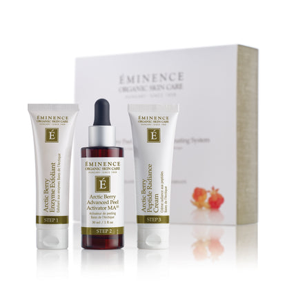 Eminence Organics Arctic Berry Peel &amp; Peptide Illuminating System