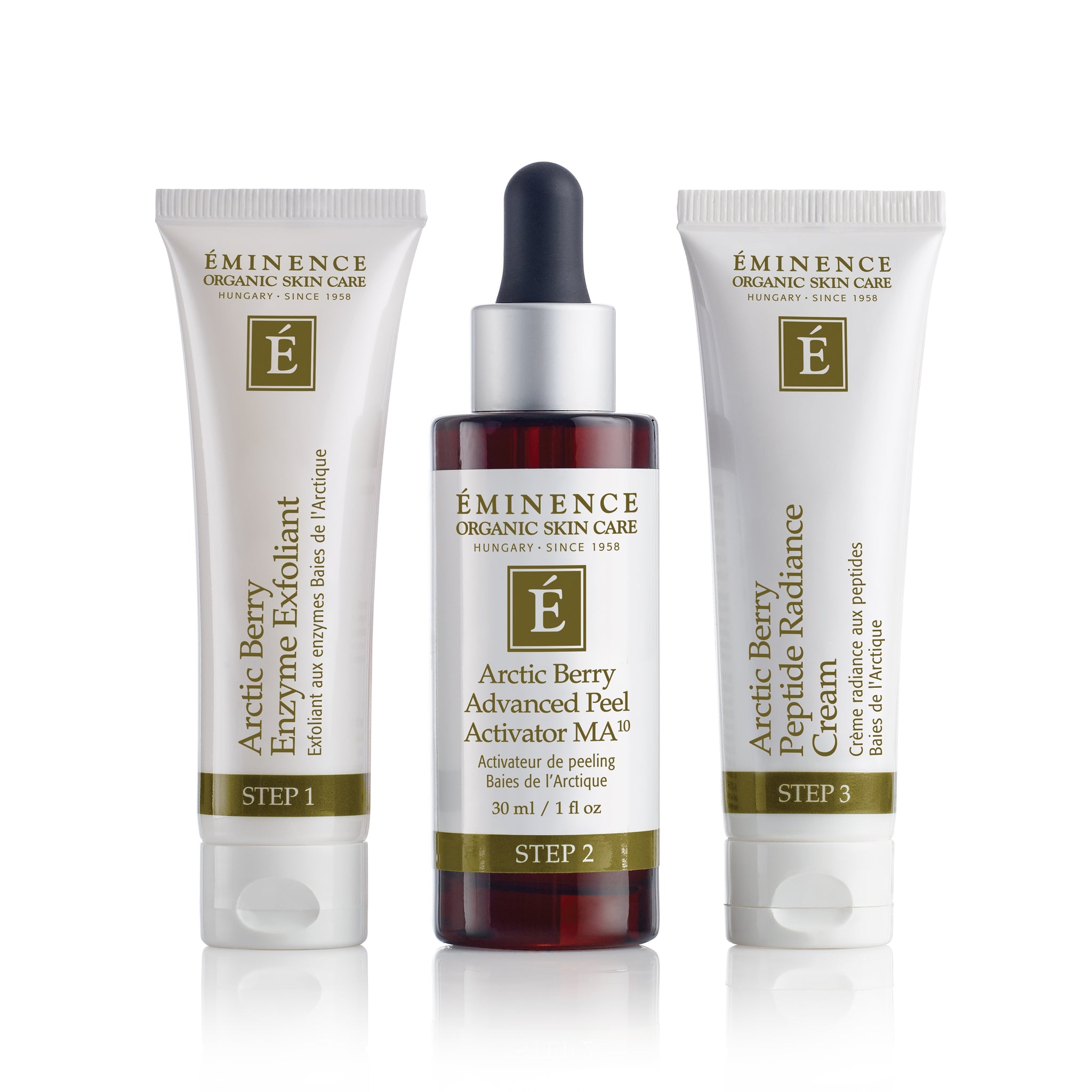 Eminence Organics Arctic Berry Peel & Peptide Illuminating System – The ...